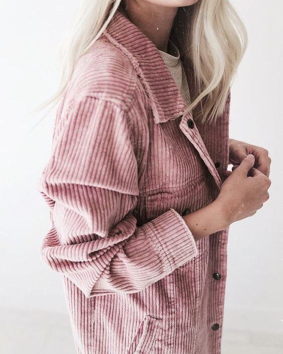 Winter with corduroy - street style