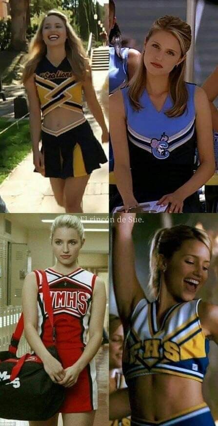 Dianna Agron. Always the cheerleader.