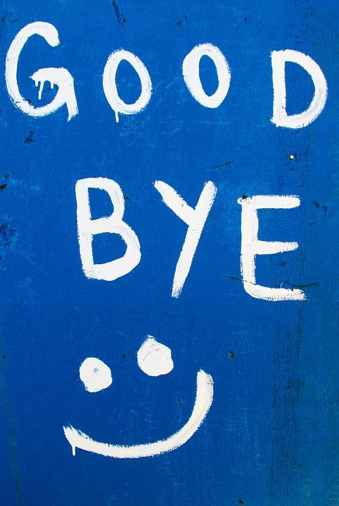 Free Image on Pixabay - Good Bye, Funny, Sign, Hospitality