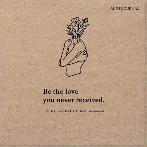 Be The Love You Never Received