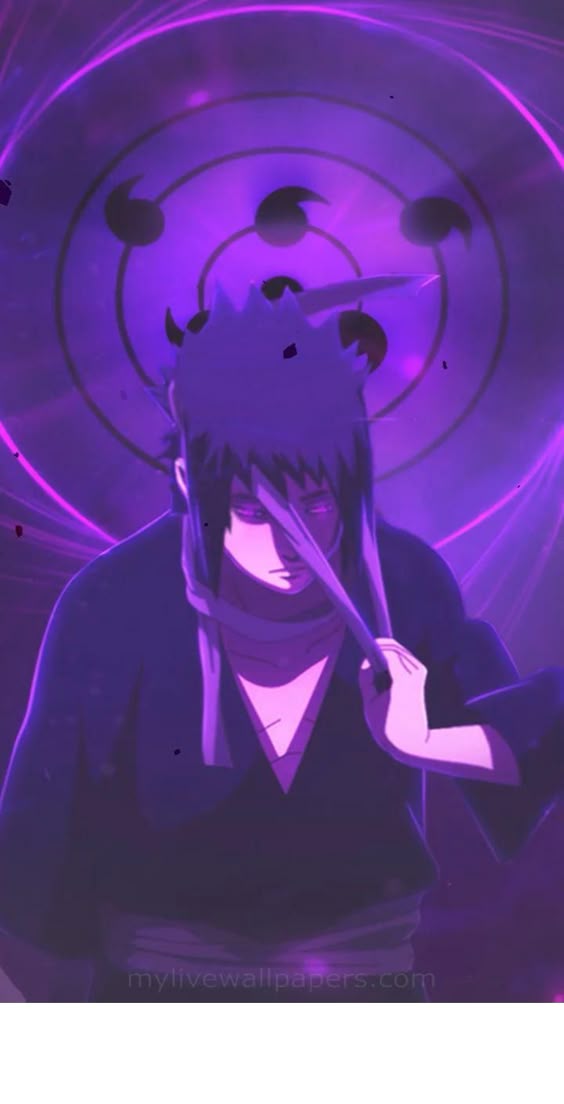 Sasuke Uchiha | Naruto Shippuden | Live Wallpaper For Mobile Phone