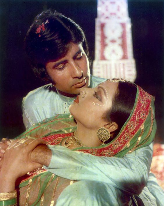 Amitabh Bachchan and Rekha
