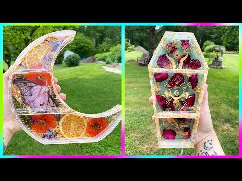 Amazing DIY IDEAS From EPOXY RESIN ✨ Resin Art TikTok Compilation 2020 ▷ 12 - YouTube | Resin crafts, Resin diy, Resin art