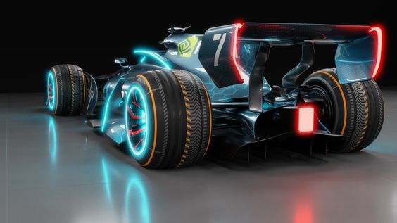 Futuristic F1 Car, Volodymyr Borovkov