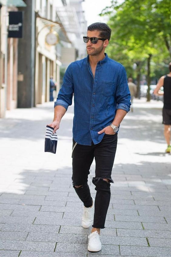 Quần jeans nên phối với áo gì thoải mái