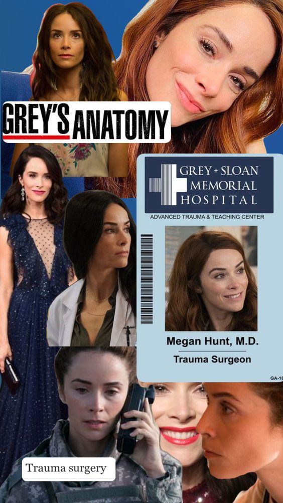 Not my fave shuffle but it will do #meganhunt #abigailspencer #drhunt #greysanatomy #owenhunt #abigail #spencer