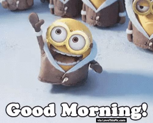 Good Morning Animated Minion Quote morning minion minions good morning morning quotes good morning quotes morning quote good morning gifs good morning quote minion quotes minion good morning quotes