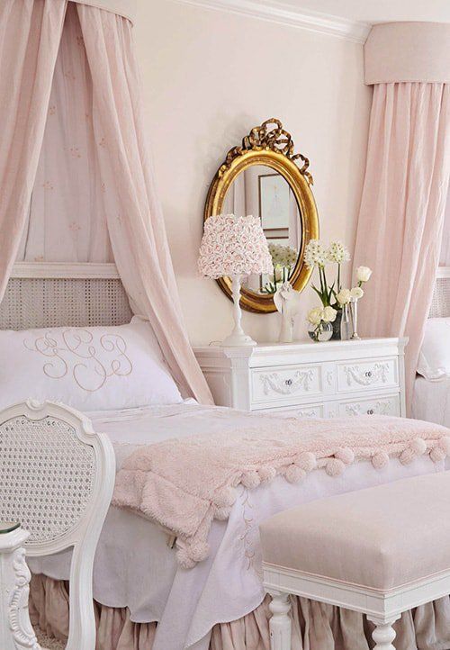 Gold Leaf Floor Lamp Contemporary Living Room Bhg Beige Walls Bedroom Light Pink Bedrooms Pink Bedroom Walls