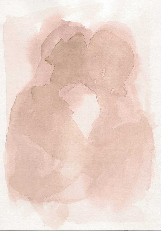 artwork by François Henri Galland Watercolor is abstractly beautiful when it allows ones eyes to use imagination