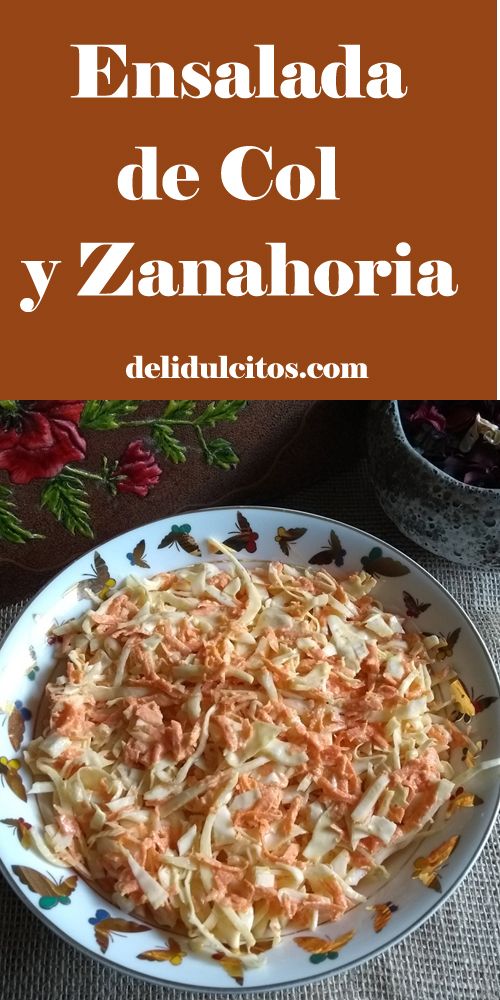 Ensalada Fácil De Col Y Zanahoria Ensaladas Faciles Recetas De Cocina Fáciles Ensaladas