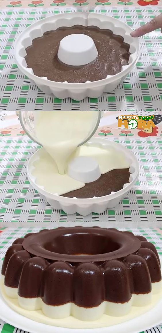 Pudim de Chocolate com Leite Ninho #PudimdeChocolatecomLeiteNinho #PudimdeChocolate #Receitatodahora