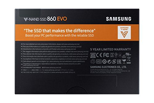 Samsung 860 EVO 1TB 2.5 Inch SATA III Internal SSD 1 TB MZ-76E1T0B//AM