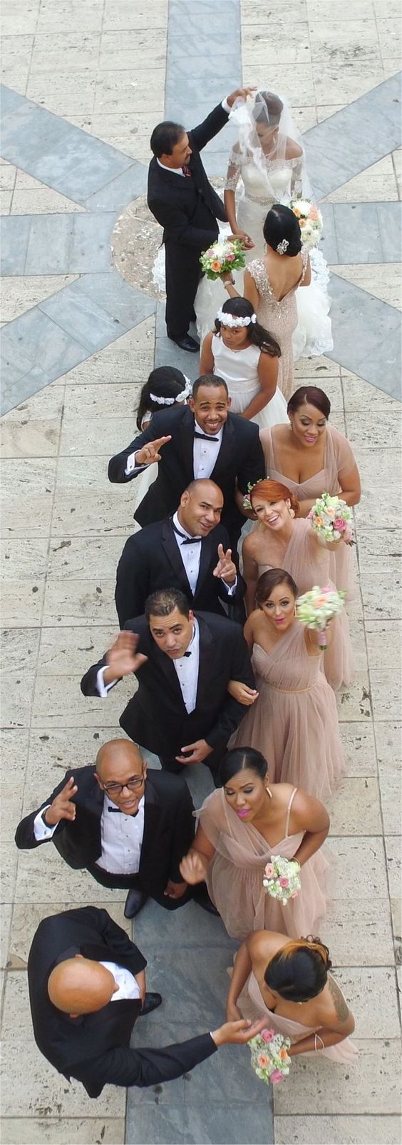 drone wedding photography