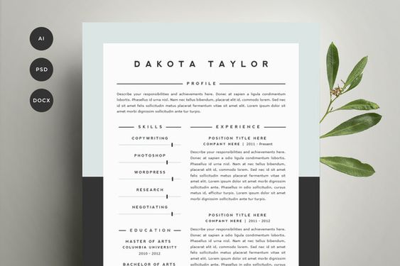 30 Sexy Resume Templates Guaranteed to Get You Hired Cv template - resumes that get you hired 30 Sexy Resume Templates Guaranteed to Get You Hired Cv template - resumes that get you hired