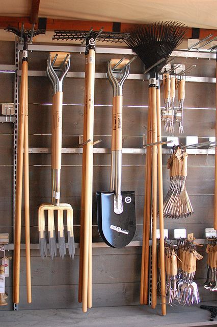 Organize Your Garden Tools Hanging Diygardenshed Tool Storage Diy Garage Garden Tool Storage, Hanging Garden Tools
