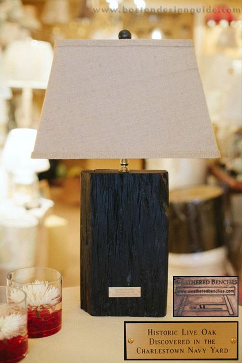Custom Live Oak Lamp With Stamp And Face Plate Concord Shade Live Oak Lamp With Stamp And Face Plate, Concord Lamp And Shade