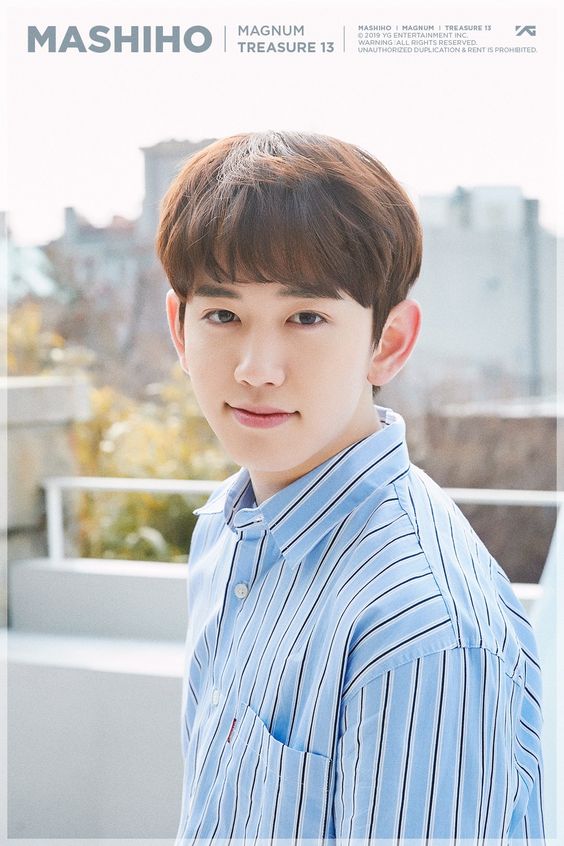 Biodata Lengkap Member Treasure 13 mashiho