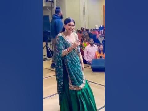 જોવાનુ ચૂકતા નહિ-જોરદાર કિજલ દવે નો ડાન્સ | Kinjal Dave | Dance | Kinjal Dave live | Program | Garba - YouTube