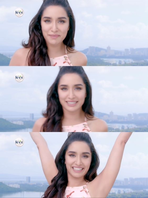 Shraddha Kapoor for Veet mini Pack Ad