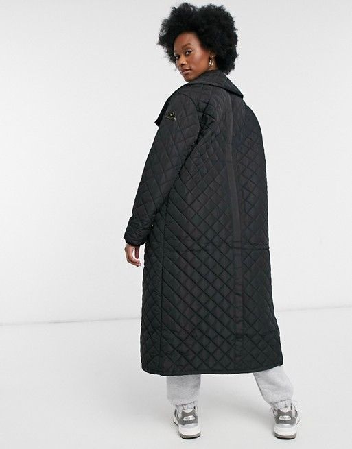 River island shop quilted coat