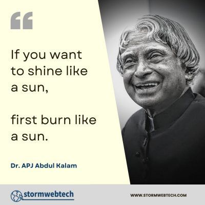 100 + Famous Dr. APJ Abdul Kalam Quotes In English