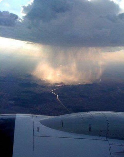 localized heavy rain
