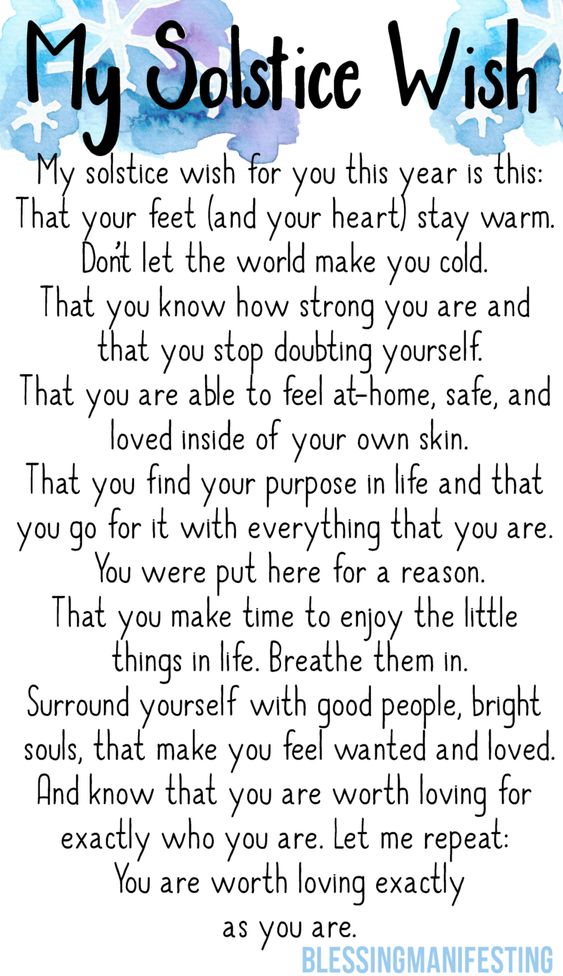 A Happy Winter Solstice to You!! – Self-Love Rainbow