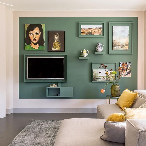 Getting Rid Of Tv 10x Inspiration Not To Make Your Tv Stand Out Tv Room Decor Home Decor Room Decor