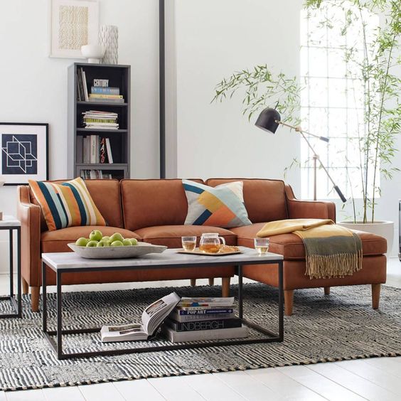 Nên mua sofa da thật ở đâu để phòng khách thêm đẹp