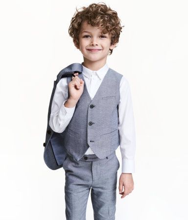 Light Blue Suit Vest In Oxford Weave Cotton With A Welt Chest Pocket Buttons Haircuts Oglan Cocugu Sac Modelleri Sac Kesim Modelleri Kucuk Cocuk Sac Modelleri