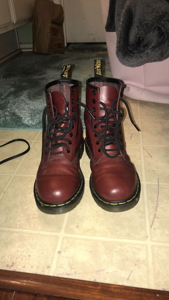 Doc Martens Dr. Martens 1460 Boots Womens 7 #fashion #clothing #shoes #accessories #womensshoes #boots (ebay link) | Boots, Womens boots, Doc martens
