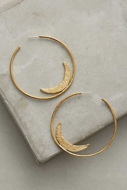 Equinox Hoops #anthropologie