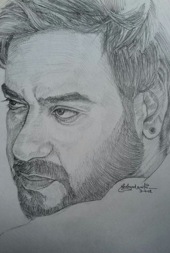 Portrait of ajay devgan