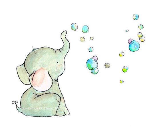 Baby Elephant Tattoo Idea Kinder Kunst Elefant Zeichnung Elefant Malen