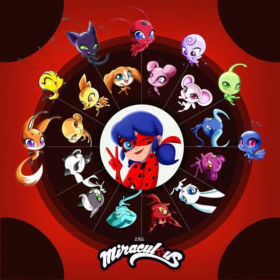 Jeremy Zag on Instagram: “Which Kwami is your!!!? 😍#chinesenewyear #zagheroez #miraculousladybug”