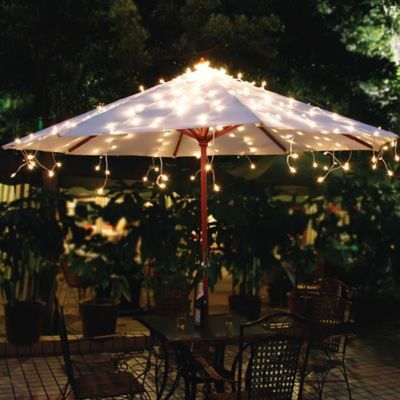 Light Up Your Outdoor Space With Patio Umbrella Lights Decorifusta Solar Garden Patio Umbrella Lights, How To String Lights On Patio Umbrella