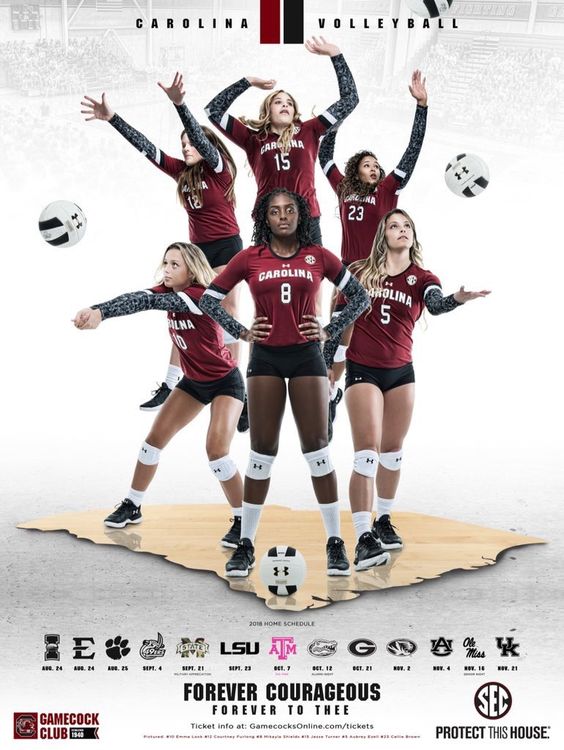 Posterswag Com Top 30 Ncaa Volleyball Schedule Posters Smsports Sportsbiz Volleyball Posters College Sports Poster Sport Poster Design