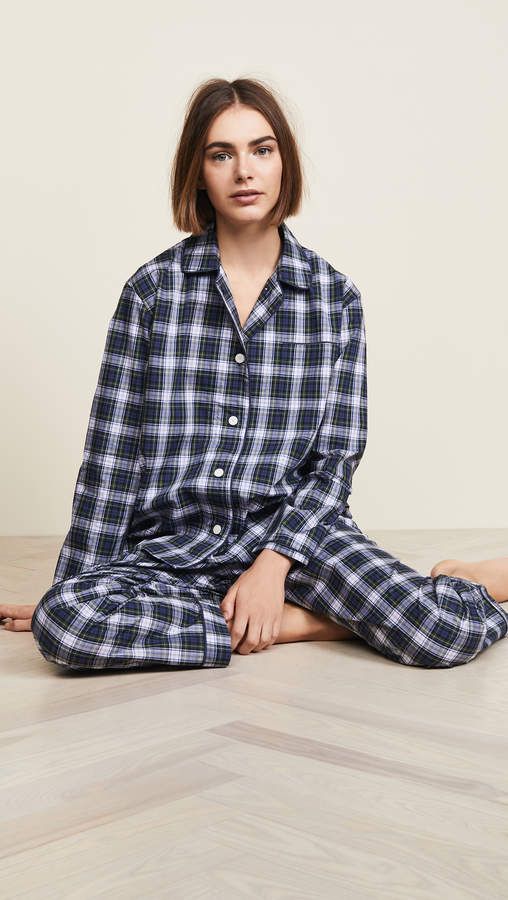 GPUFashion 100% Silk Pajama Mens Printed with Plaid GPUFashion 100% Silk Pajama Mens Printed with Plaid