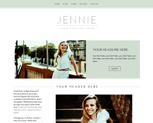 weebly website template