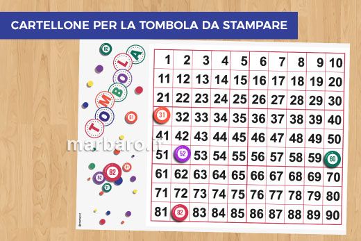 scaricare cartelle per tombola