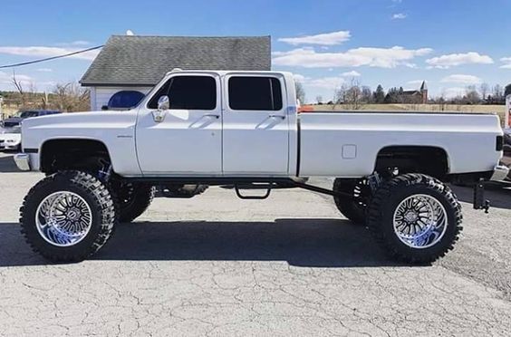 square body Chevy truck