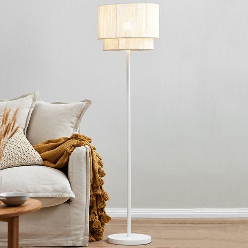 White Paper Rope Floor Lamp In 2021 White Paper Rope Floor Lamp In 2021, Floor Lamp Base No Shade