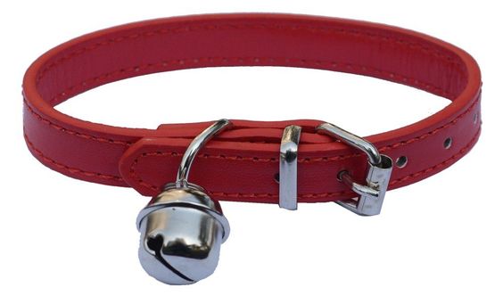 Fashion Leather Pet Collars for Cats,baby Puppies Dogs,adjustable 8-10.5
