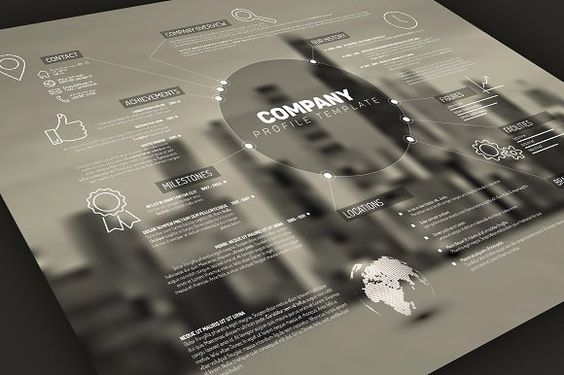 Company Profile Template by Orson on @creativemarket Design - company profile template word format Company Profile Template by Orson on @creativemarket Design - company profile template word format