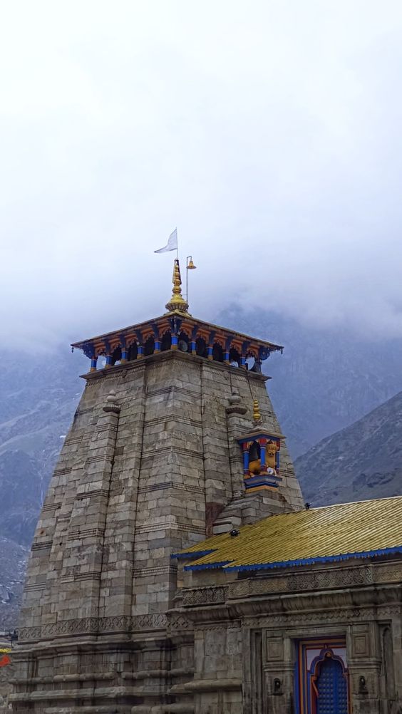 Kedarnath temple in May 2022.