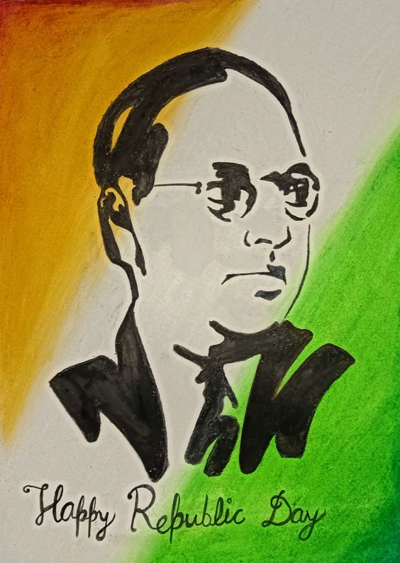 26 January ( Republic day ) panting By Amar Pratap ( Immortal Rana )