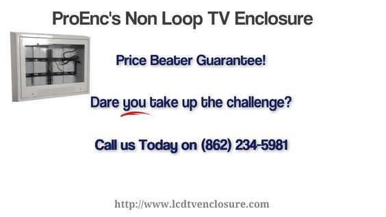 suicide resistant TV enclosures
