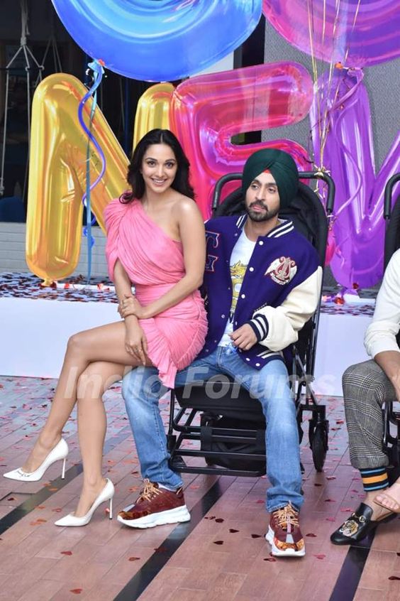 Kiara Advani and Diljit Dosanjh attends the trailer launch of Good Newwz #celebrity #fashion #style #celebrityfashion #celebritystyle #outfitideas #outfitinspiration