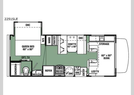 Thor Windsport 29m Camping World Hkr 1509796 Floor Plans How To Plan Flooring