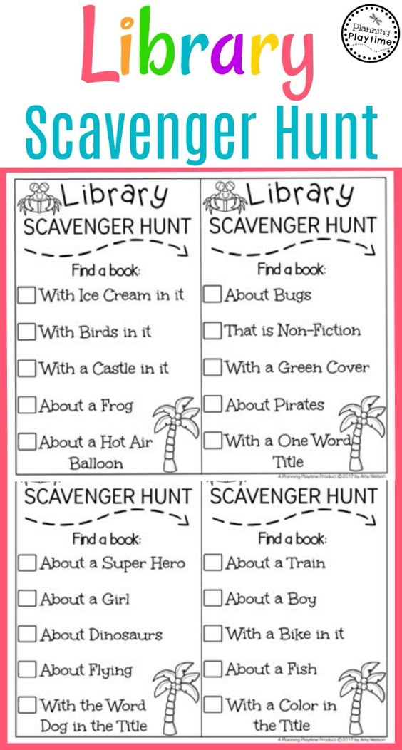 Summer Reading Activities - Planning Playtime
